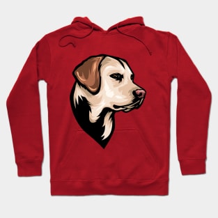 Labrador Portrait Drawing Hoodie